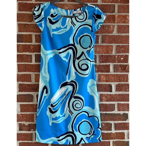 CK Bradley Swirl Print Shift Dress – Size S - Picture 1 of 5